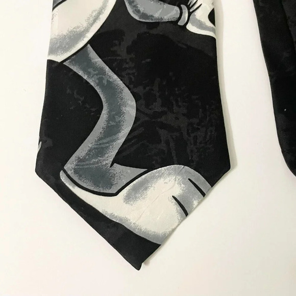 Vintage 1995 Looney Tunes Mania Mens Necktie Bugs Bunny 56 Inch - Picture 4 of 16